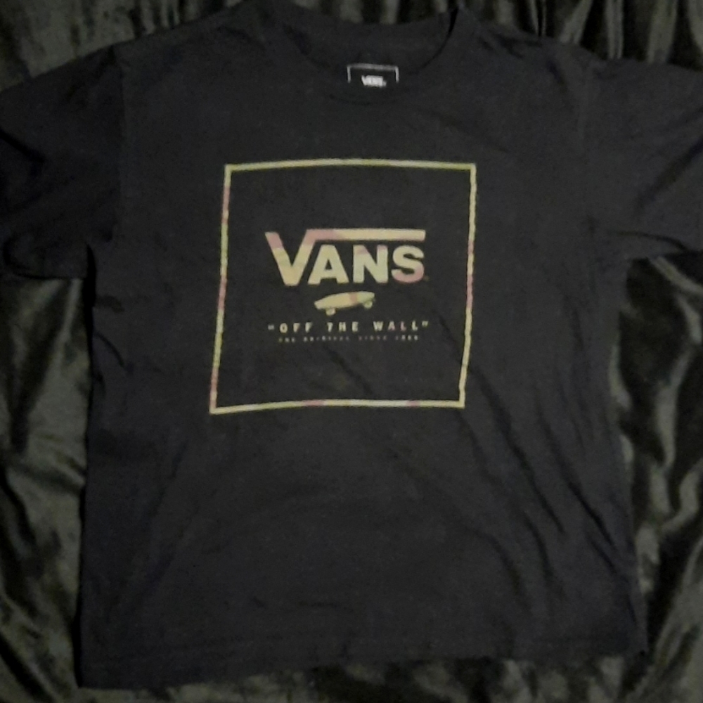 **NWOT** Vans cropped t-shirt - Picture 1 of 3